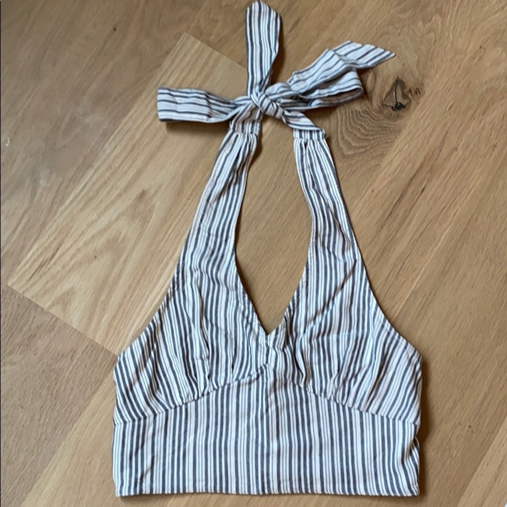 American Eagle Halter tie top